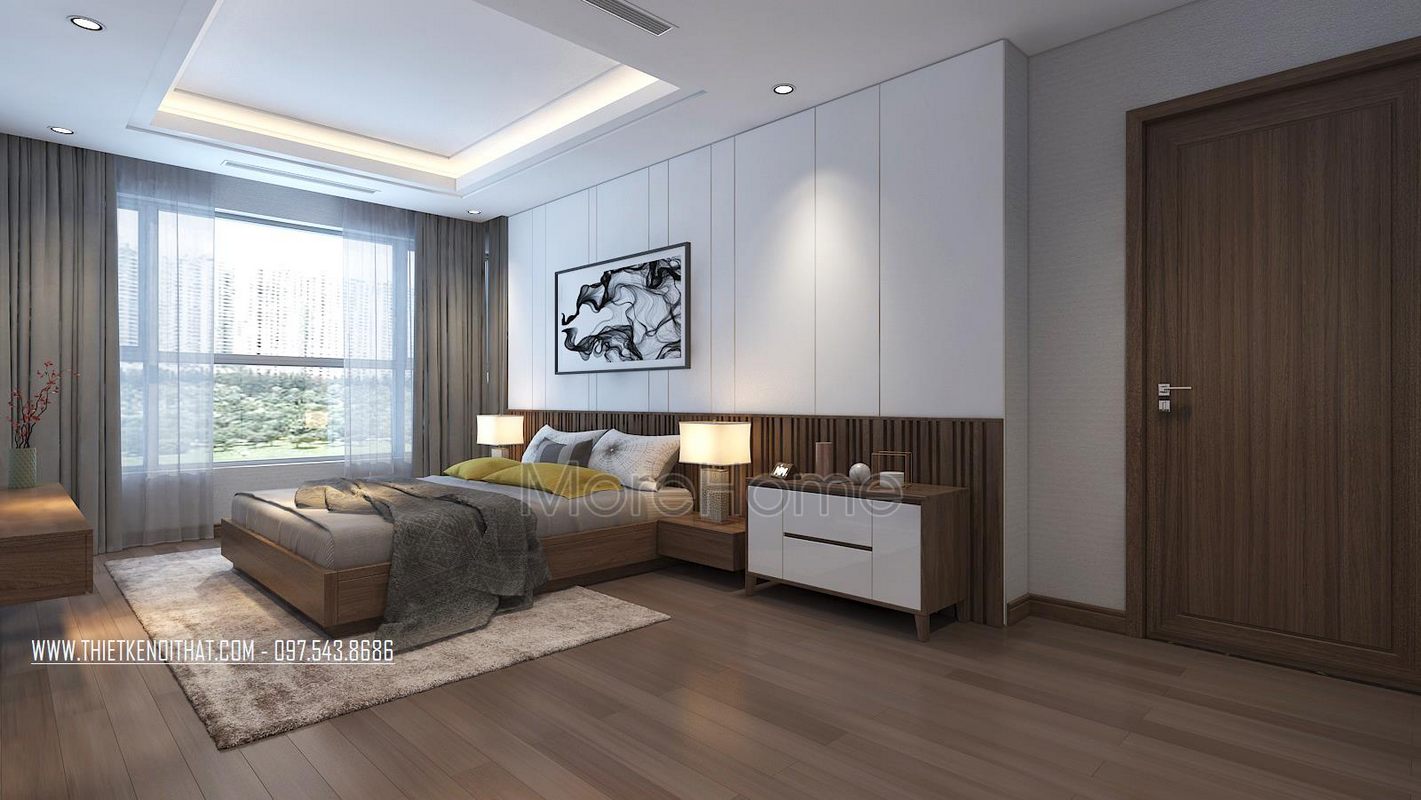 Thiết kế nội thất chung cư hiện đại N05 Hoàng Đạo Thúy